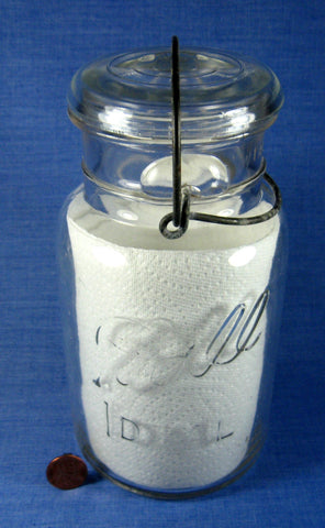 Vintage Ideal mason jars