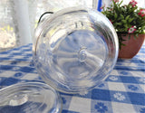 Vintage Ball Ideal Clear Glass Jar 1923-1933 Wire Bail 1 Quart No 6 Canister
