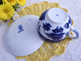 English Willow Cup And Saucer 1920s Teacup Royal Venton Blue Willow