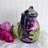 Charlotte Rhead Teapot Cosy Pot Dripless Seed Poppy Tubelined 1920s Pink Cobalt Green Rare