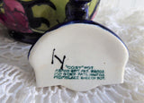 Charlotte Rhead Teapot Cosy Pot Dripless Seed Poppy Tubelined 1920s Pink Cobalt Green Rare