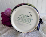 Charlotte Rhead Teapot Cosy Pot Dripless Seed Poppy Tubelined 1920s Pink Cobalt Green Rare
