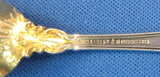 Sterling Silver Spoons Gorham Chantilly  6 Demi Spoons 1930s Mono M or W Boxed