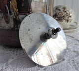 Victorian Coaching Scene Biscuit Barrel Antique Red 1920s Cookie Jar