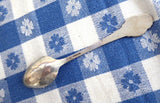 Sterling Silver Spoon 1920s Crowley La Matthews NY Stork Gold Wash