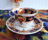 Royal Albert Antique Imari Fruit Cup And Saucer Fancy Vintage 1920s Imari Colors