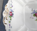 Shelley Hampton Court Lugged Cake Plate Sandwich Server Plate 1920s Afternoon Tea Sandwich