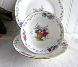 Shelley Hampton Court Teacup Trio Gainsborough Shape England 1920-1930s