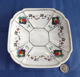 Saucer Only Shelley Fruit And Diamonds Queen Anne Square Paneled Art Deco 1912