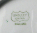 Shelley England Tea Tile Teapot Trivet Festoons Roses England 1920s Transferware