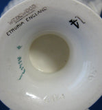 Wedgwood Floral Cream Jug And Sugar Edme Wildflowers 1920s Large Queens Ware