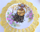 Brass Tea Caddy Spoon 4 O Clock Bowl Teapot Finial 1920-1930s Minehead