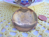Brass Tea Caddy Spoon 4 O Clock Bowl Teapot Finial 1920-1930s Minehead