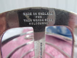 Superb English Toast Rack Gothic 1930s Silver Plated Toast Holder Letters Clivedon Mansions