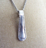 Art Deco English Spoon Handle Necklace 1920s Rockingham Pocket Watch Chain
