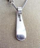 Art Deco English Spoon Handle Necklace 1920s Rockingham Pocket Watch Chain