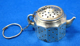 Sterling Silver Tea Infuser Teapot Shape Tea Diffuser Amcraft 1920s