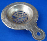 Tea Strainer Advertising Tea Leaf Catcher Endicott Johnson Shoes 1920 NY Over The Cup