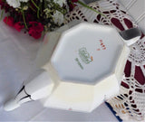 Shelley Red Daisy Queen Anne Teapot Art Deco Paneled Bone China Octagonal