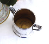 Sugar Bowl Silver Plate Spooner Colonial Style 1930s Loving Cup National Silver