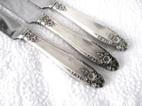Sterling Silver 3 Prelude French Dinner Knives International Silver 1930s No Monograms