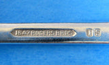 Her Majesty Teaspoons By Rogers 1847 USA Set 4 1930s 4 Spoons
