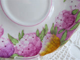 Lovely Royal Albert Crown Candy Tuft Cup and Saucer 1930s Hand Colored Enamel