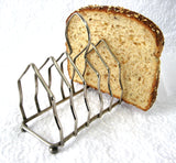 Gothic Arch Toast Rack Silverplate Letter Holder Ball Feet 1930s Napkins England