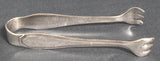 Claw End Sugar Tongs English Silver Plate Classic 1930s Vintage