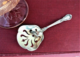 Gorham Chantilly Bon Bon Spoon Sterling Nut Spoon Initial R Afternoon Tea Bridal Tea