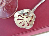 Gorham Chantilly Bon Bon Spoon Sterling Nut Spoon Initial R Afternoon Tea Bridal Tea
