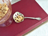 Gorham Chantilly Bon Bon Spoon Sterling Nut Spoon Initial R Afternoon Tea Bridal Tea