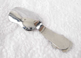 Jersey Tea Caddy Spoon Souvenir England Tea Scoop Enamel Finial Shovel 1930s Tea Leaf Spoon