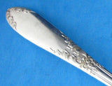 Pickle Fork Olive Fork King Edward National Silver Plate Foliage 1950s