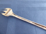Pickle Fork Olive Fork King Edward National Silver Plate Foliage 1950s