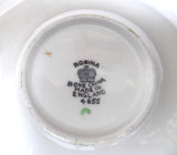 Rosina Lilies Cup And Saucer Artist Signed Bentley Hand Colored 1930s Pale Blue