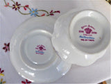 Cup And Saucer Royal Albert Petit Point Vintage 1930s English Bone China