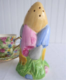 Art Deco Pixie Sugar Shaker Caster Royal Winton Grimwades Hand Painted 1930s Elf Toadstool