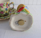 Art Deco Pixie Sugar Shaker Caster Royal Winton Grimwades Hand Painted 1930s Elf Toadstool