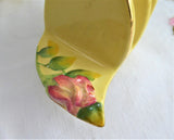 Rosebud Royal Winton Yellow Art Deco Toast Rack Holder 1930s Letters Napkins