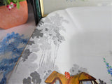Art Deco Shelley 1930s Cottage 2 Queen Anne Square Serving Bowl 8.25 Inch Bowl