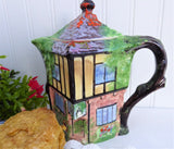 Royal Winton Hot Water Pot Ye Olde Inne Vintage Cottage Ware 1930s Rubian Ware Teapot