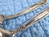 Danish Princess 1938 Childs Spoon Fork Holmes Edwards Silverplate Toddler Baby