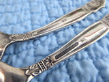 Danish Princess 1938 Childs Spoon Fork Holmes Edwards Silverplate Toddler Baby
