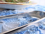 Sterling Silver Sugar Tongs English Hallmarks Joseph Rodgers Sheffield 1933 Mono F C