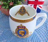 Hammersley Mug King Edward VIII Coronation Uncrowned Abdicated 1937 Bone China