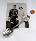 King George VI Coronation Spoon Queen Elizabeth 1937 City Of Westminster James Walker