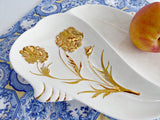 Royal Winton Grimwades Golden Glory Divided Serving Dish 1930-1948 Party Server