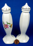 Salt And Pepper Shakers Petit Point Homer Laughlin Eggshell Nautilus