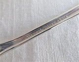 National Silver King Edward Cocktail Seafood Fork 1936-1951 No Monograms Pickle